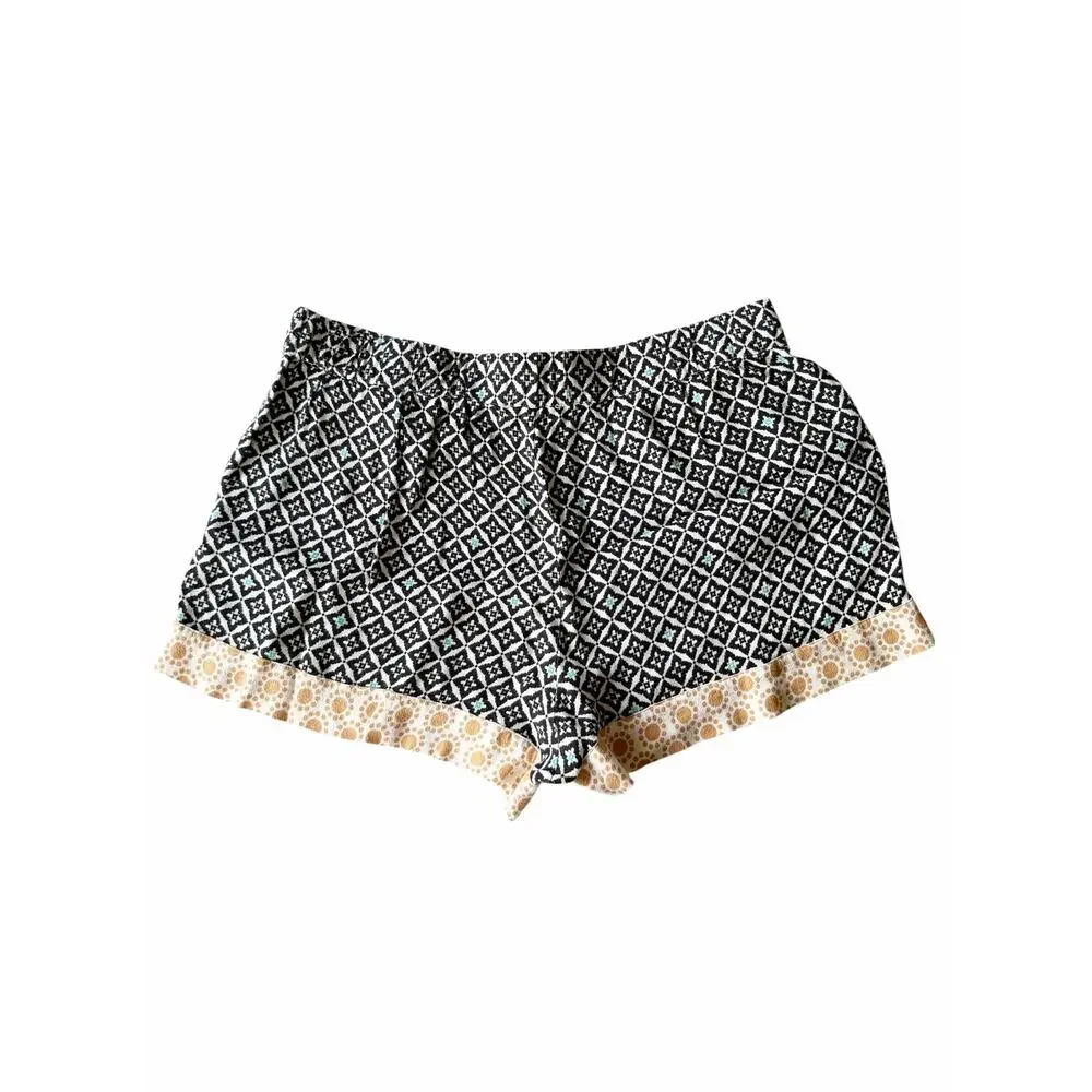 Ella Moss Sun Tile Short in Poppy Black Yellow Short Medium